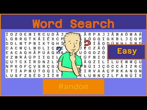 Word Search - Challenge  Ep363