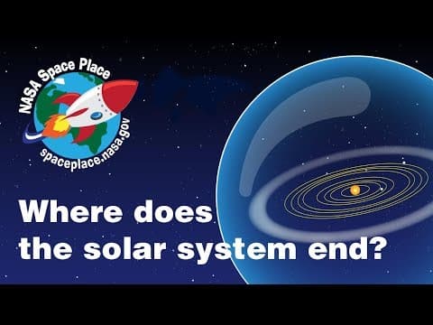 Where Does the Solar System End