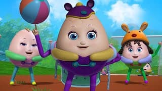 Humpty Dumpty Goes To School | Rhymes and Baby Songs