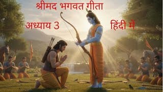श्रीमद भगवत गीताअध्याय -3 कर्मयोग का रहस्य | Bhagwat Gita Adhyay 3 Full Explanation In Hindi