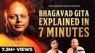 Indian Monk Explains Bhagawad Gita In 7 Minutes | Gaur Gopal Das on TRS