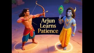 Arjun Learns Patience – A Beautiful Story from Bhagavad Gita For Kids