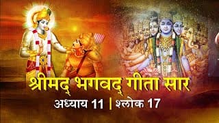 भगवद गीता सार अध्याय 11 श्लोक 17 with lyrics